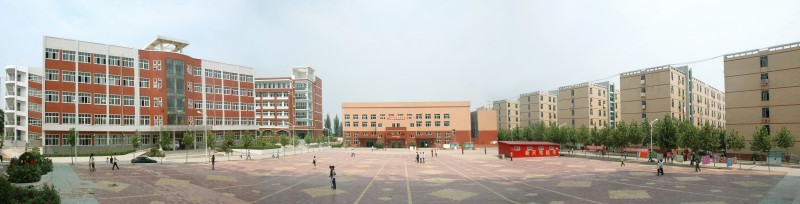 2008年嵩山路校区一角